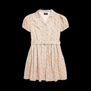 Polo Ralph Lauren Girls Floral Cotton Batiste Shirt Dress Size 12‎